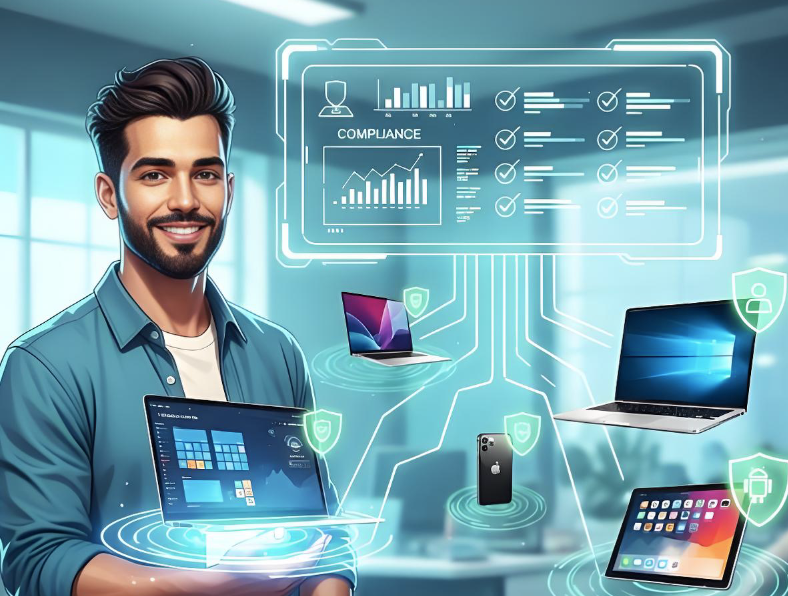 高科技电子产品与智能设备展示